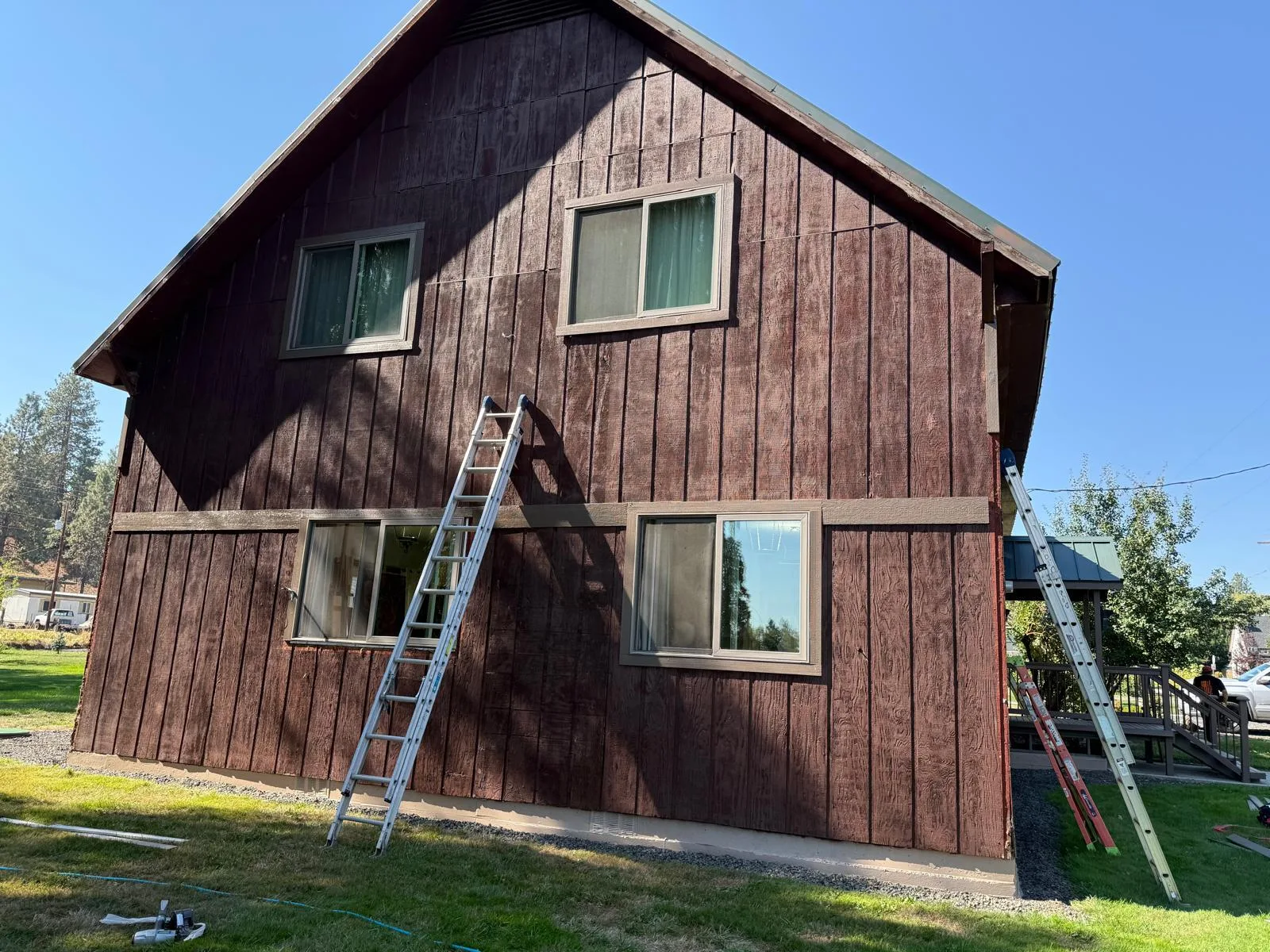 Siding Replacement — Before
